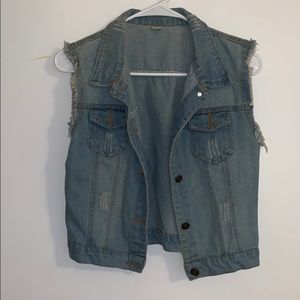 Denim vest